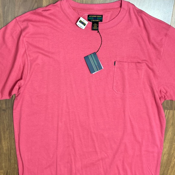 Alexander Julian Colours Men's Salmon Short Sleeve T-shirt Size XXL - Picture 3 of 10